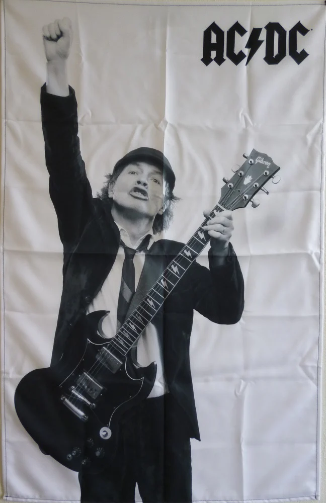 AC/DC | Angus White Flag - Image 2