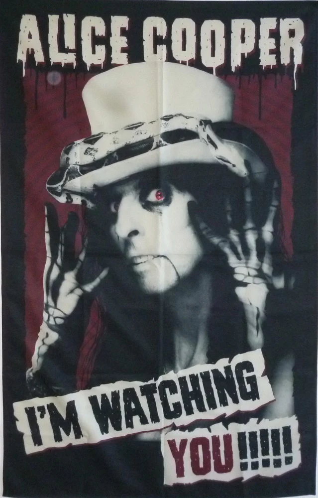 Alice Cooper | I'm Watching You Flag - Image 2