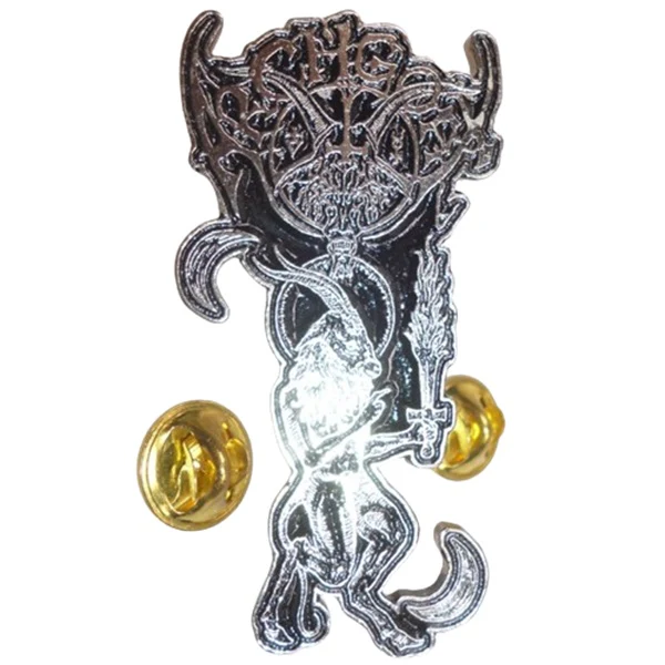 Archgoat | Pin Badge Flaming Sword - Image 2