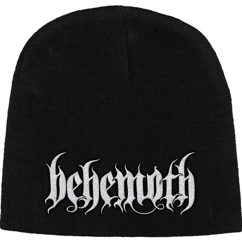 Behemoth | Beanie Stitched White Logo - Image 2