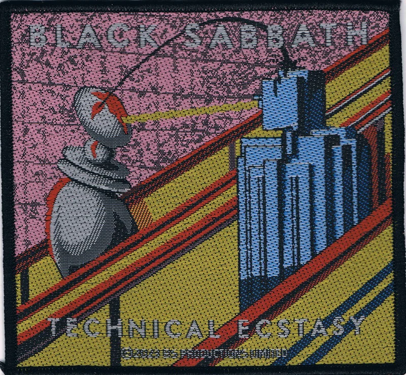 Black Sabbath | Technical Ecstacy Woven Patch - Image 2