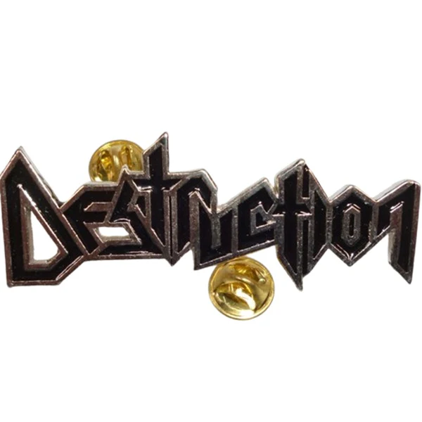 Destruction | Pin Badge Long Logo - Image 3