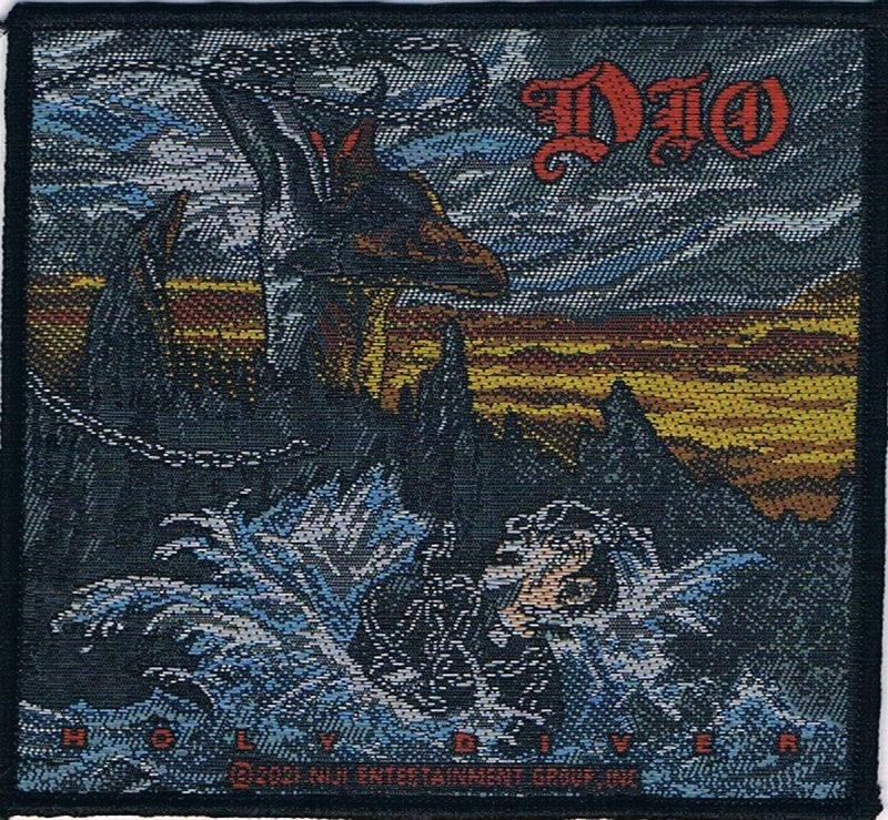 Dio | Holy Diver Woven Patch - Image 2