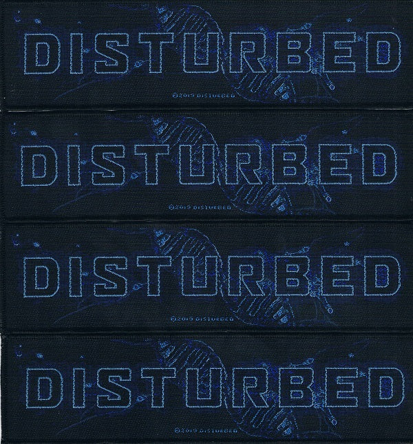 Disturbed | Woven Stripe Blue Blood