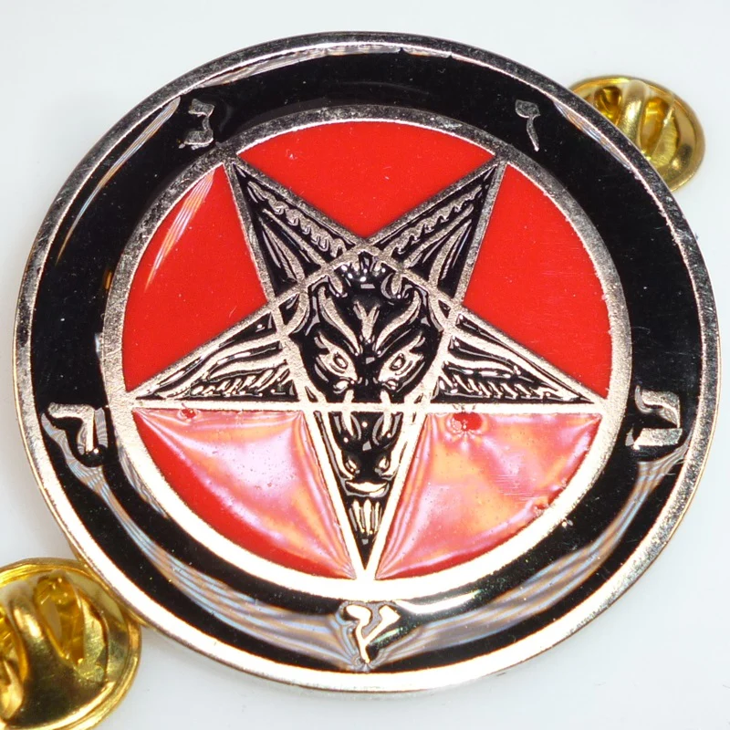 Generic | Pin Badge Satanic Symbology - Image 3
