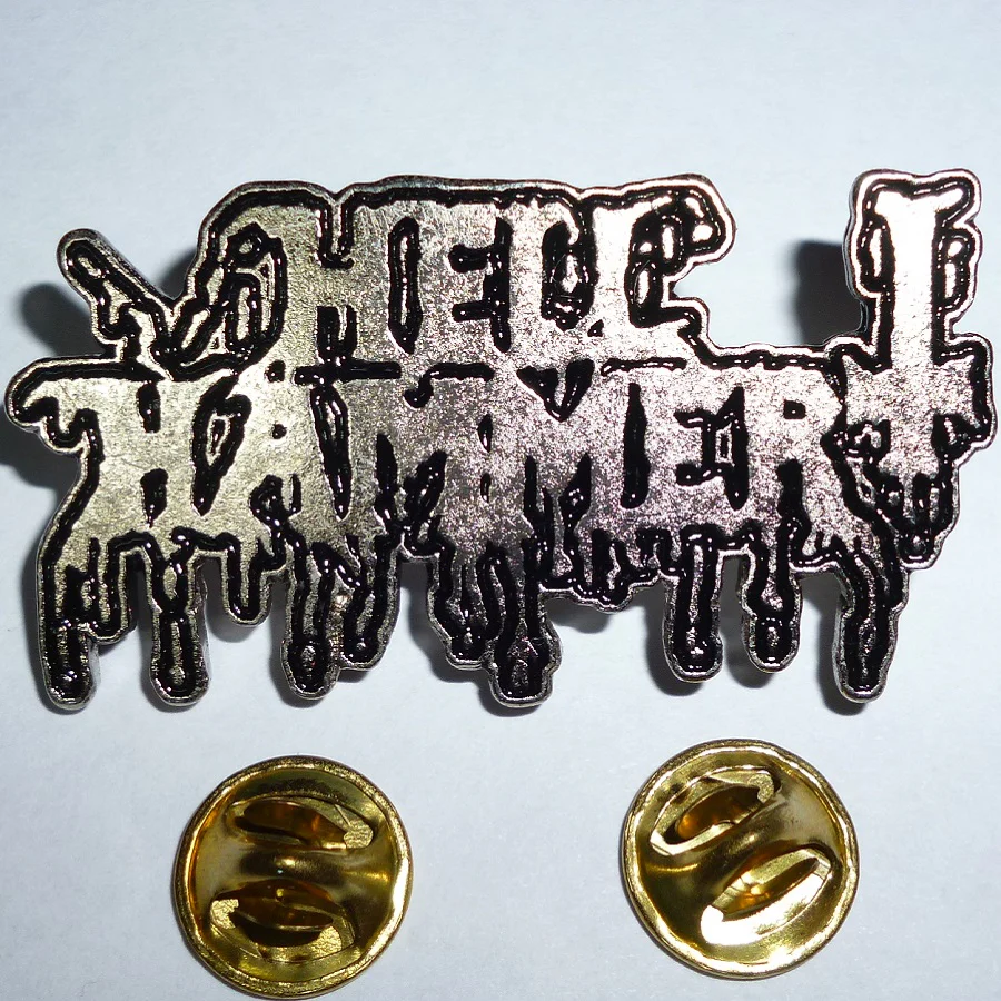 Hellhammer | Pin Badge Logo - Image 2