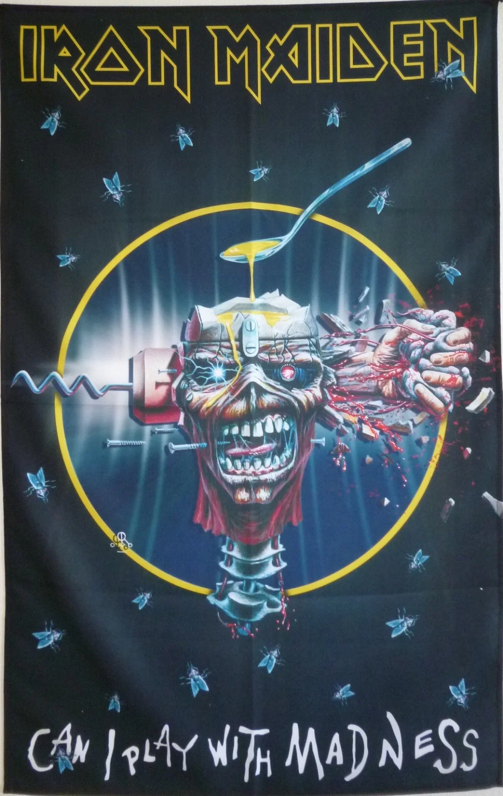 Iron Maiden | Can I Play With Madness Flag - Image 2