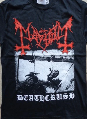 Mayhem | Deathcrush Black TS - Image 2