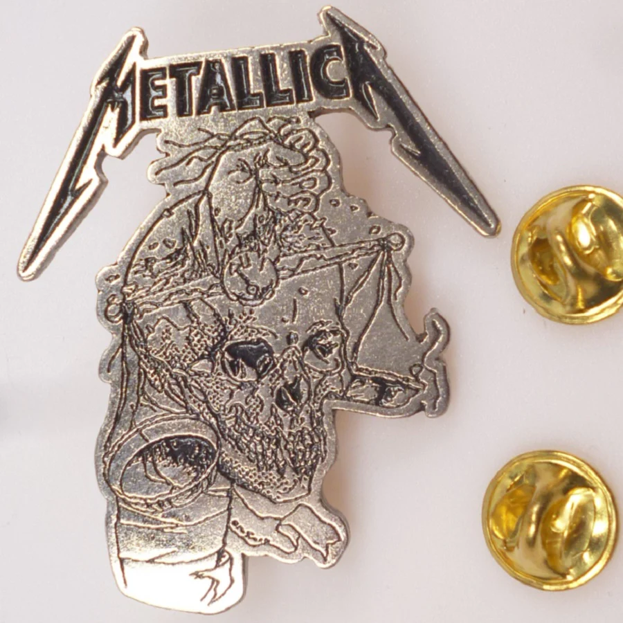 Metallica | Pin Badge Harvester of Sorrow - Image 2