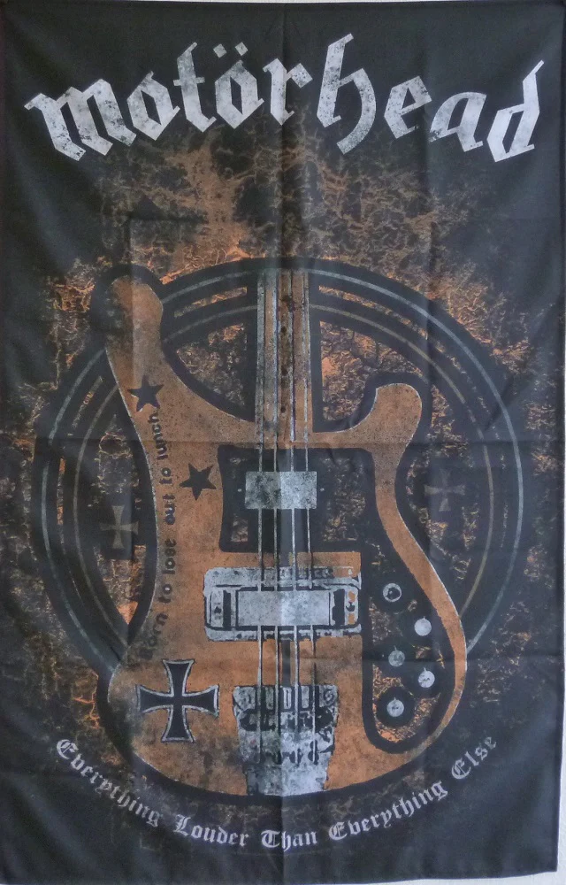 Motorhead | Lemmy's Bass Flag - Image 2