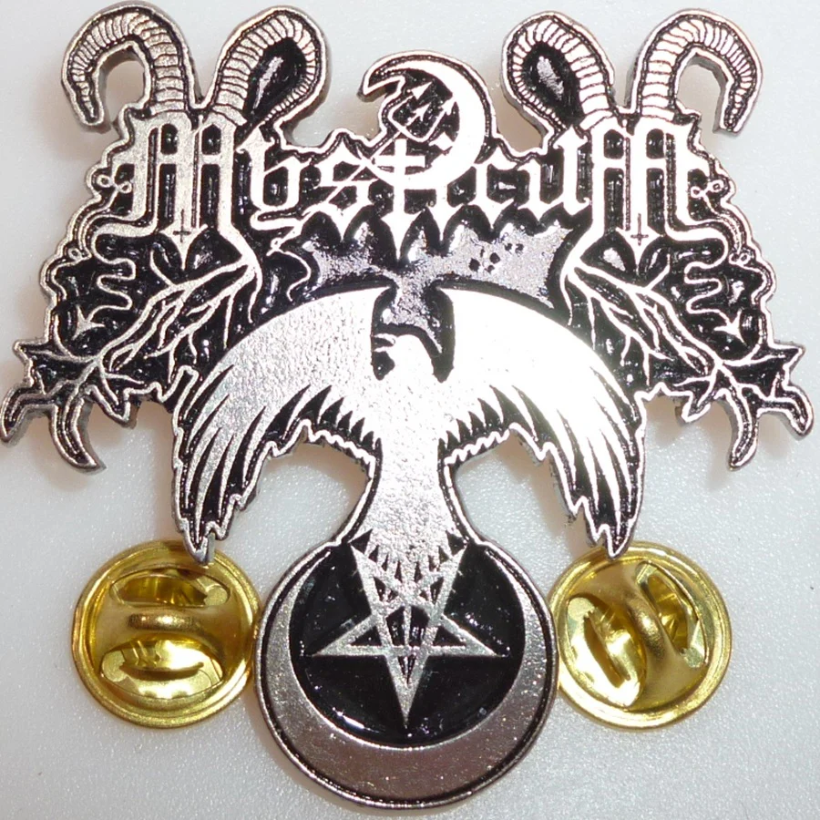 Mysticum | Pin Badge Streams of Inferno - Image 2