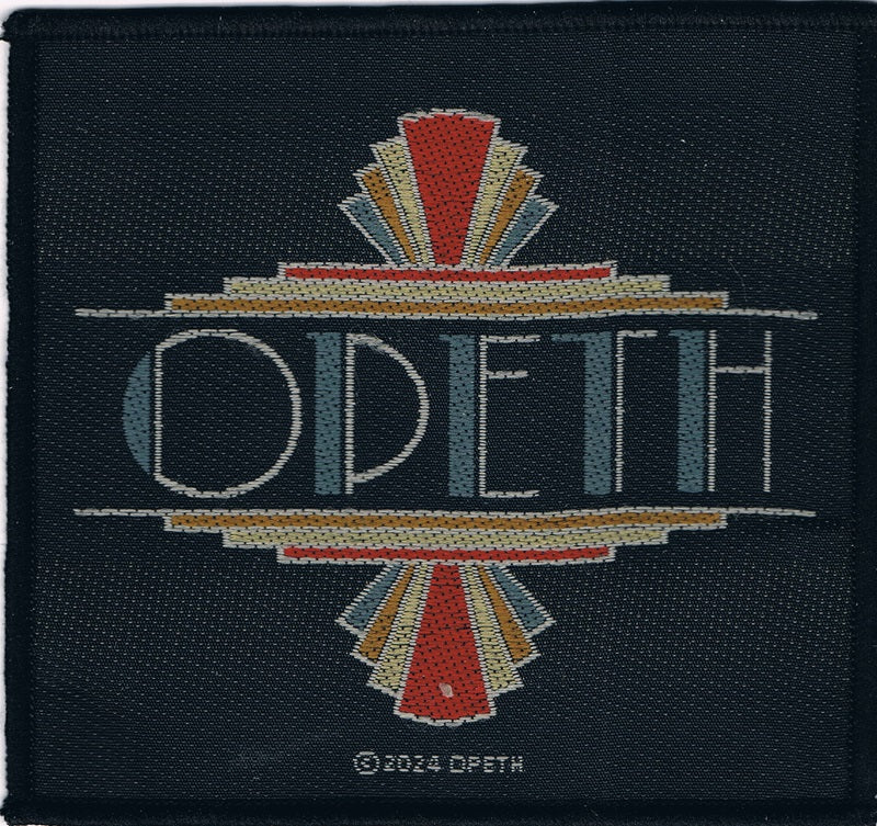 Opeth | Art Deco Woven Patch - Image 2