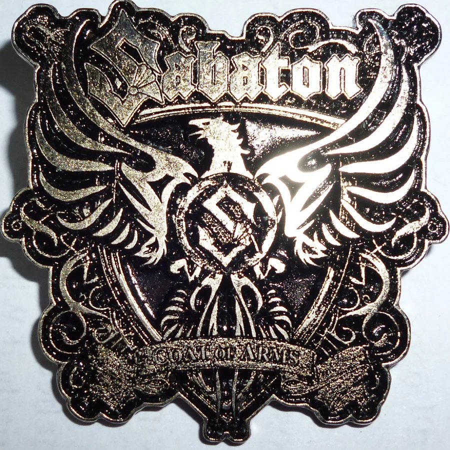 Sabaton | Pin Badge Coat Of Arms - Image 2