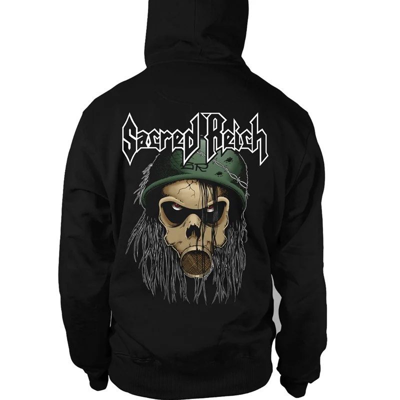 Sacred Reich | Logo Gasmask Zip - Image 2