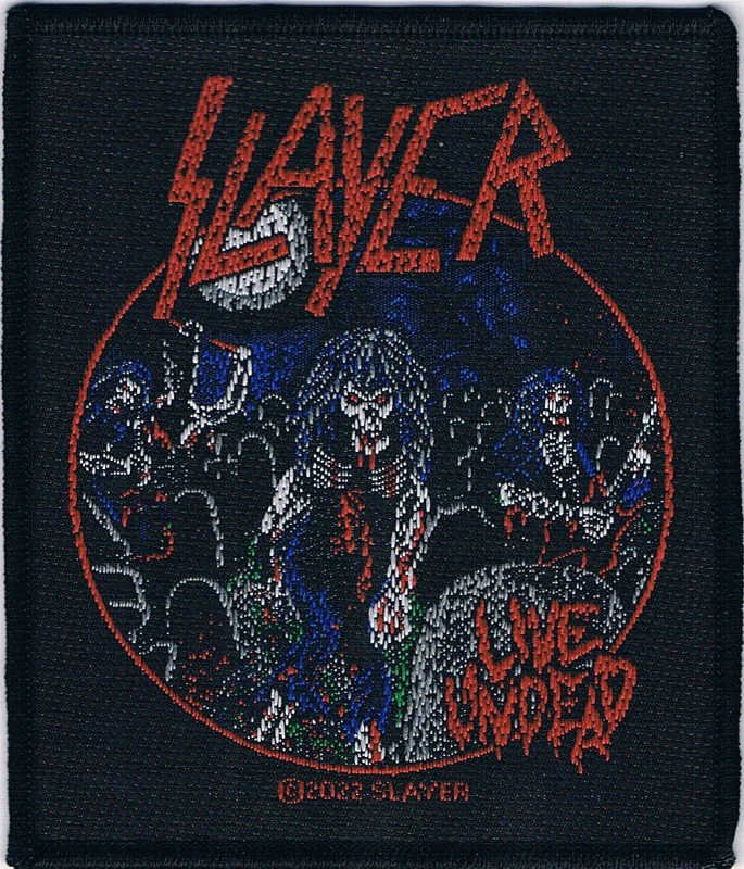 Slayer | Live Undead Woven Patch - Image 2