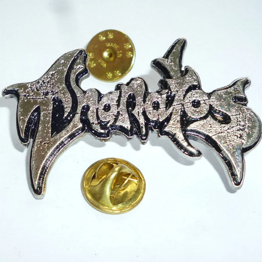 Thanatos | Pin Badge 3D Logo - Image 2